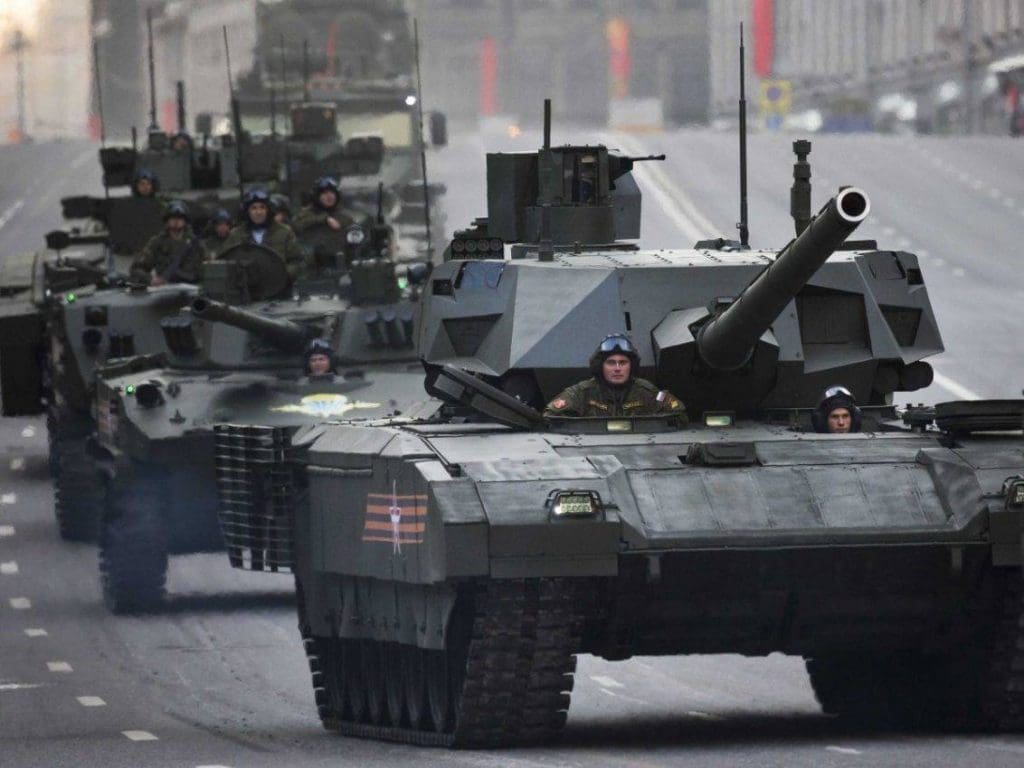 T-14 Armata parade