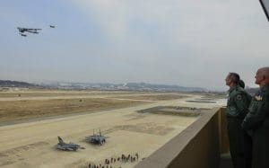 ROK/US aircraft conduct extended deterrence mission