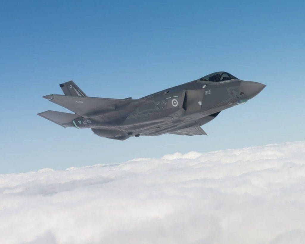 La RAAF planea reemplzar a sus F/A-18A/B Hornet con el F-35 Lightning II. Sumados a otros medios ya disponibles y por incorporarse, la RAAF contará con importantes capacidades. Imagen: Lockheed Martin - Liz Kaszynski