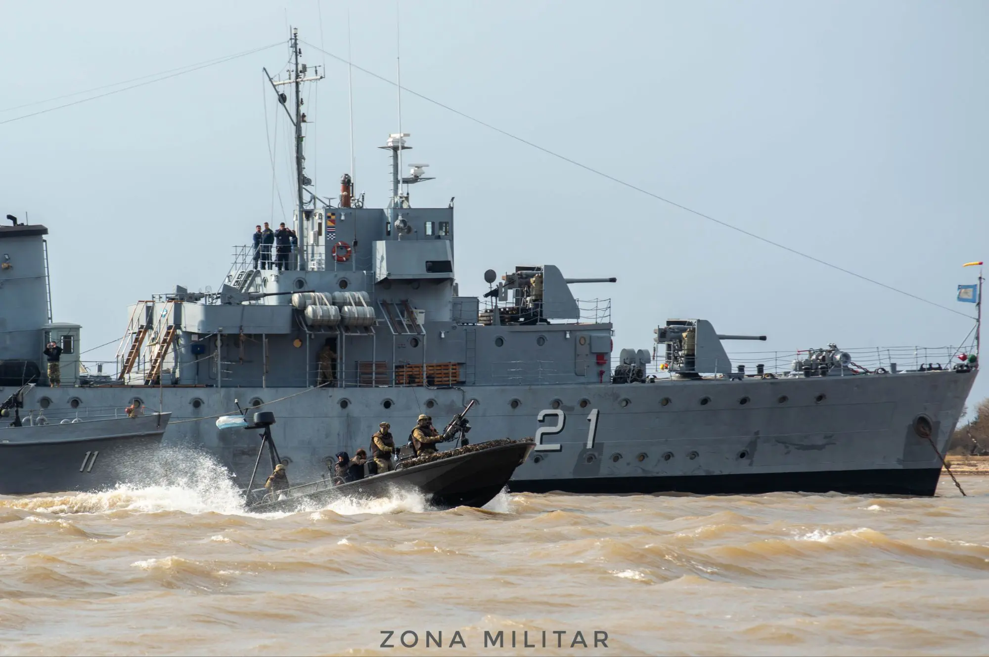 Las Armadas de Argentina, Brasil y Uruguay comenzaron la última fase del Ejercicio ACRUX XI con el repliegue de buques y personal