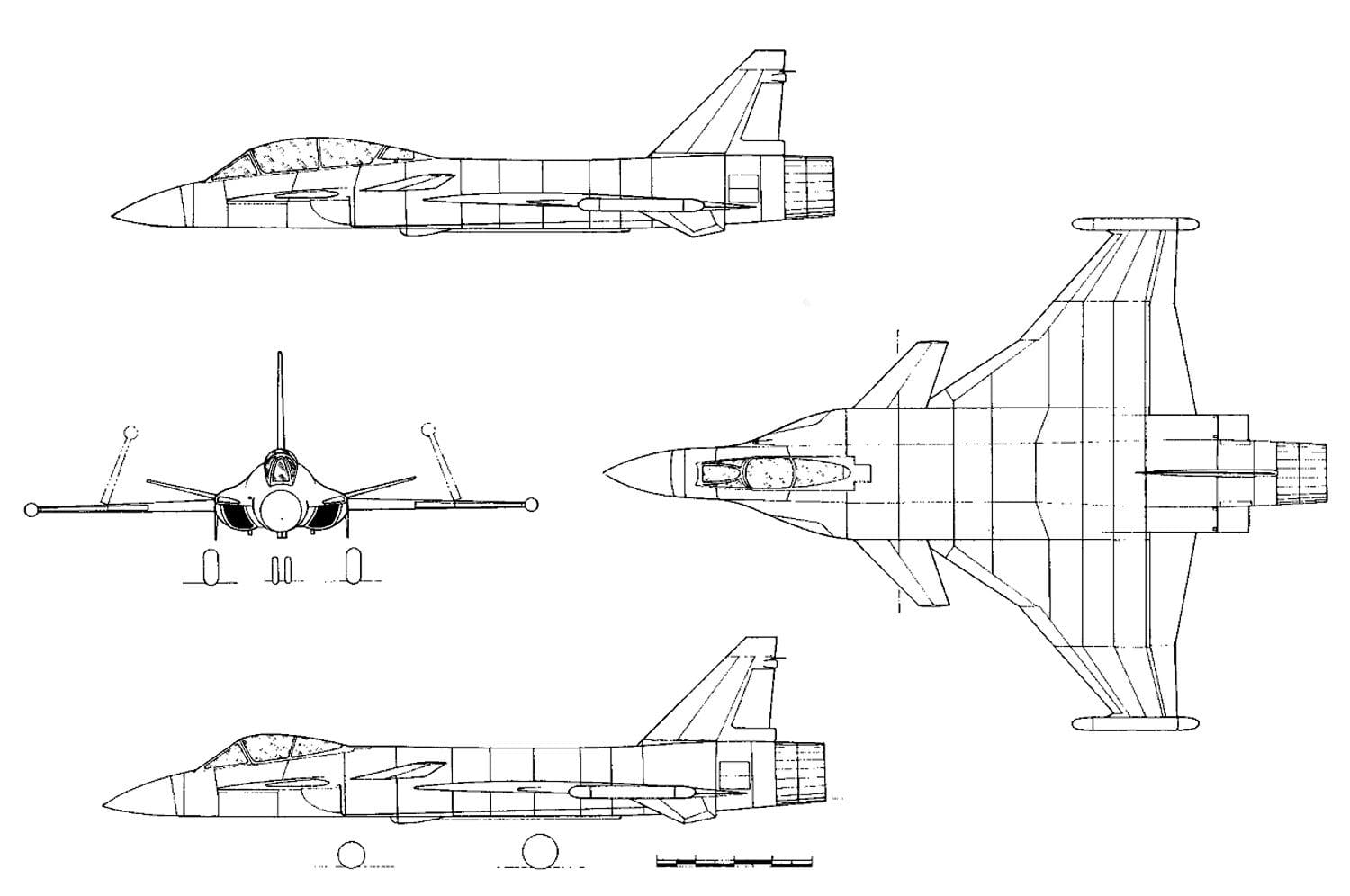 Су 37 чертеж