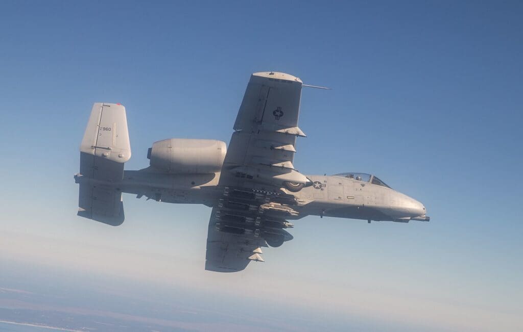 A-10C De La USAF Realiza Pruebas Con 16 Bombas GBU-39