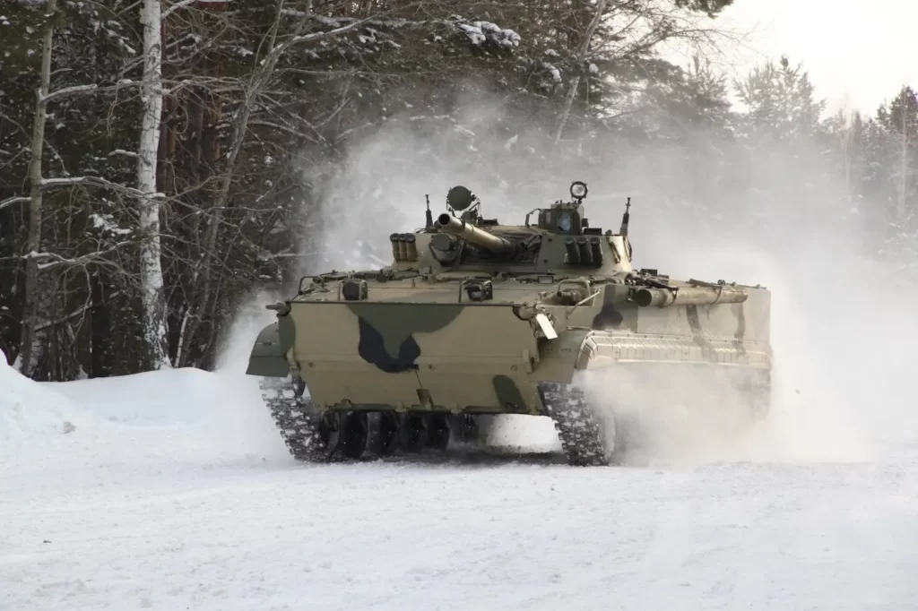 New Batch Of Bmp-3 Infantry Fighting Vehicles For Russian Ground Forces