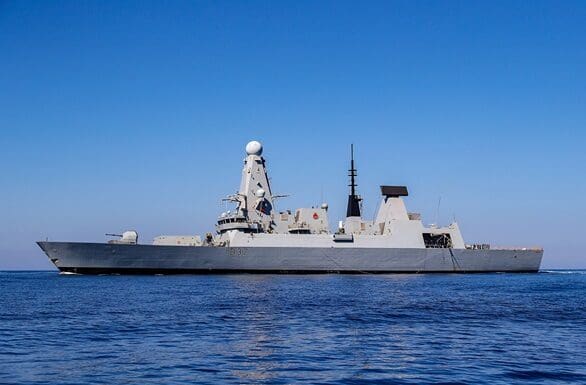 HMS Duncan. Créditos: Royal Navy