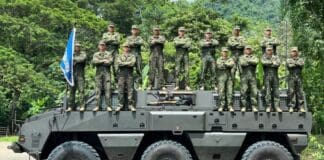 Mbombe 6x6 Ejército de Ecuador: Créditos: Webnfomil