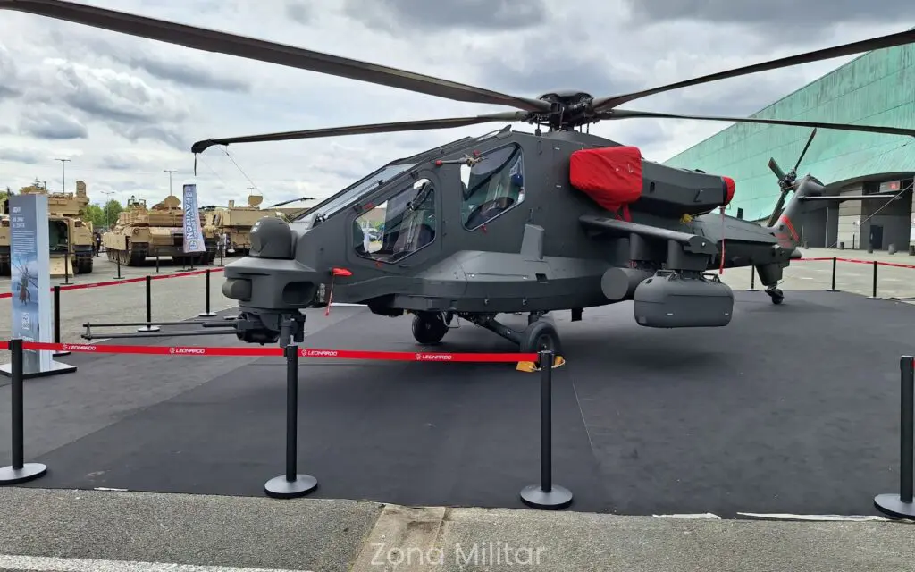 ZM At Eurosatory: Leonardo Presents Its New AW249 Fenice Attack Helicopter