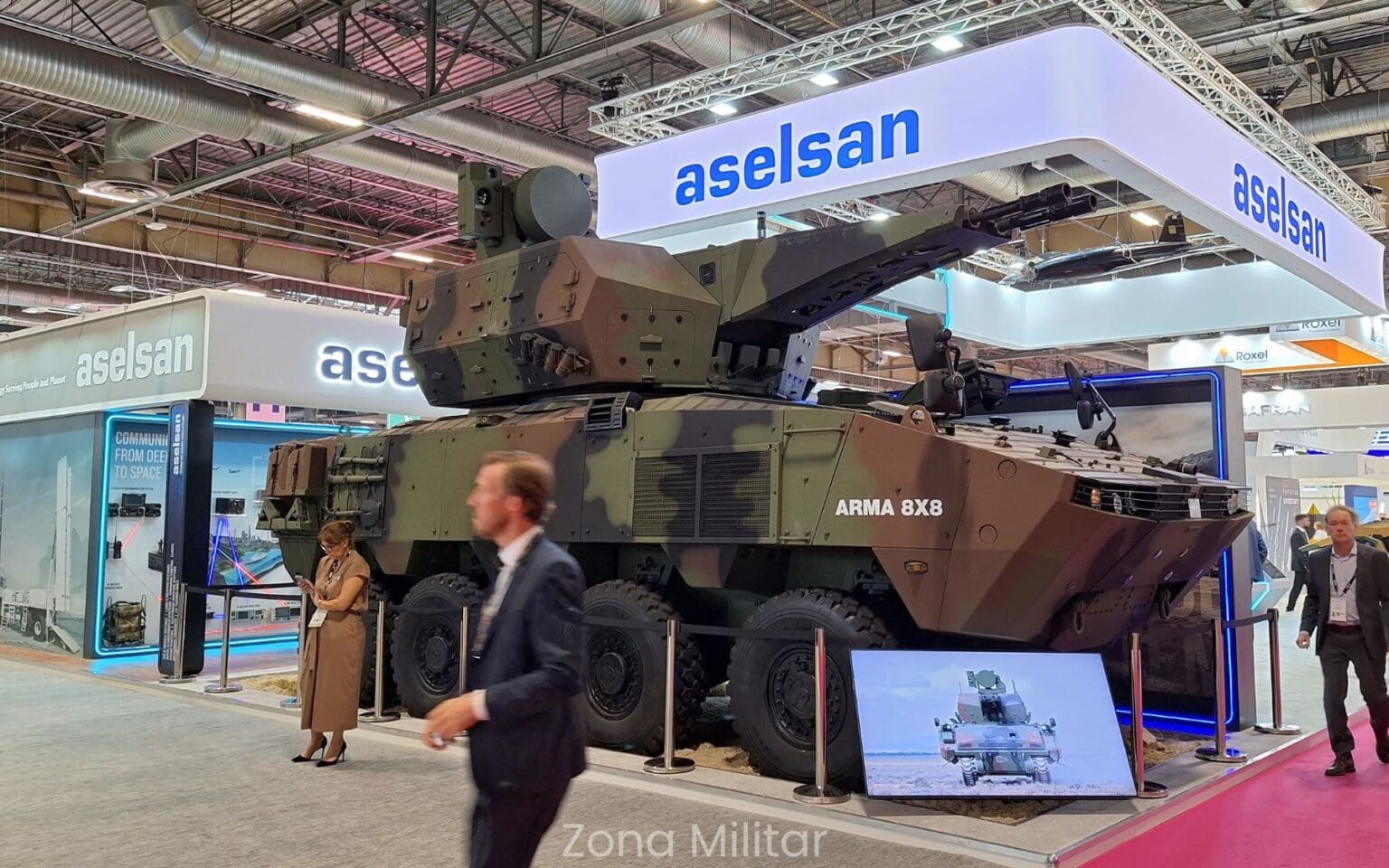 ZM at Eurosatory - The Turkish company Aselsan presents its self ...